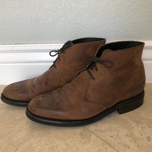 Men's Thursday Boots Brown Leather Chukkas Size 9 Great Condition!